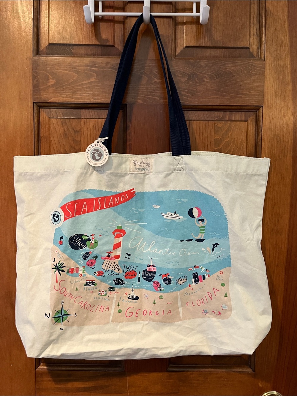 NWT Spartina 449 Canvas Tote